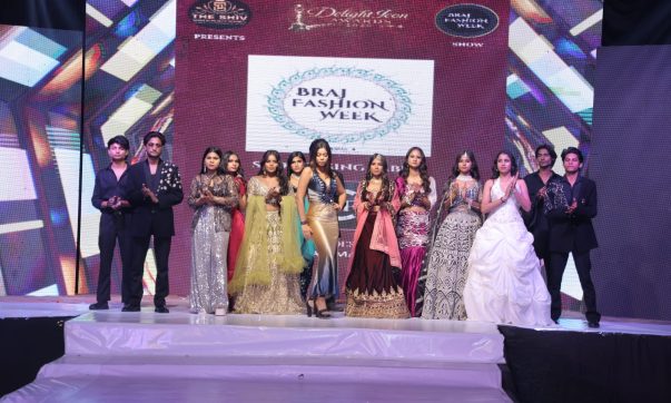 “BRAJ FASHION WEEK” concluded with great fanfare in Mathura, and the awards show became the biggest platform for fashion and glamour